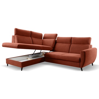 Sedacia súprava TORO ľavá, červená 2