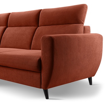 Sedacia súprava TORO ľavá, červená 4