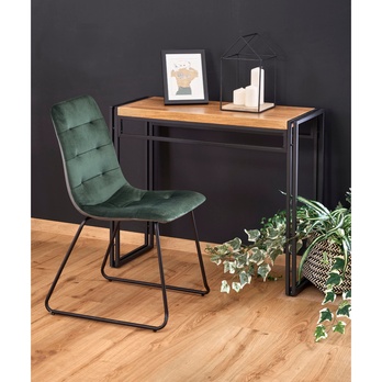 Písací stôl TORRIN dub/čierna 4