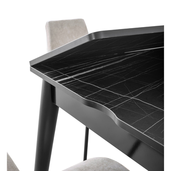 Jedálenský stôl TOTEM čierna 7