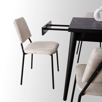 Jedálenský stôl TOTEM čierna 8