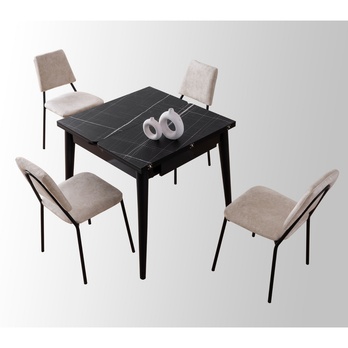 Jedálenský stôl TOTEM čierna 10