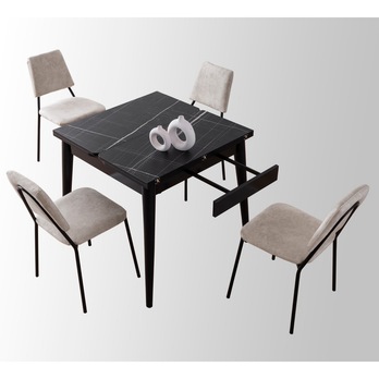 Jedálenský stôl TOTEM čierna 11