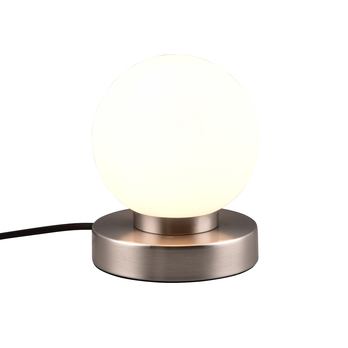 Stolná lampa TOUCH ME 2 biela/strieborná 1