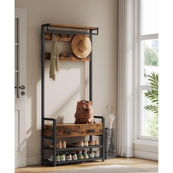 Predsieňová zostava TOURCO 3 hnedá/čierna 1