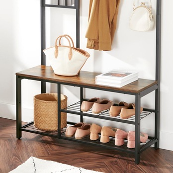 Predsieňová zostava TOURCO 3 hnedá/čierna 4