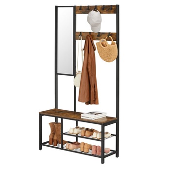 Predsieňová zostava TOURCO 3 hnedá/čierna 2