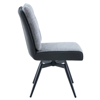 Jedálenská stolička TOVIANA tmavosivá/vintage antracitová 4