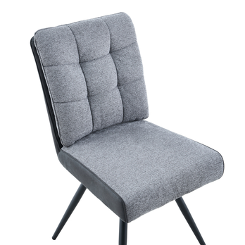 Jedálenská stolička TOVIANA tmavosivá/vintage antracitová 6