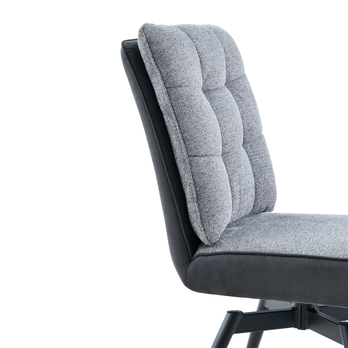 Jedálenská stolička TOVIANA tmavosivá/vintage antracitová 7