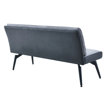 Jedálenská lavica TOVIANA tmavosivá/vintage antracitová 3