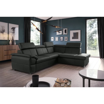 Sedacia súprava TOWN pravá, čierna 1