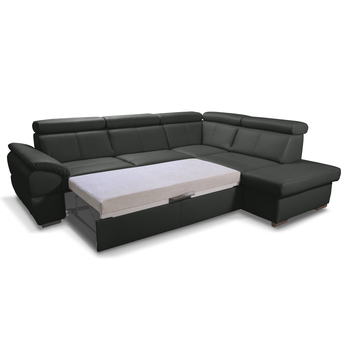 Sedacia súprava TOWN pravá, čierna 2