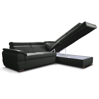 Sedacia súprava TOWN pravá, čierna 3