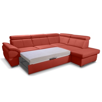 Sedacia súprava TOWN pravá, červená 2