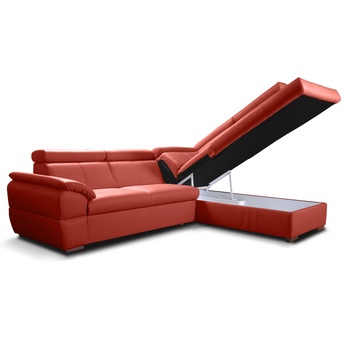 Sedacia súprava TOWN pravá, červená 3