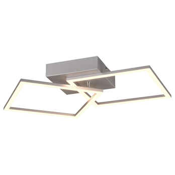 Stropné LED svietidlo TRAIL strieborná, šírka 45 cm 1