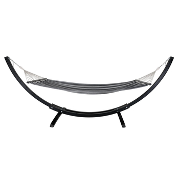 Hojdacia sieť so stojanom TRAPULA sivá/čierna 2