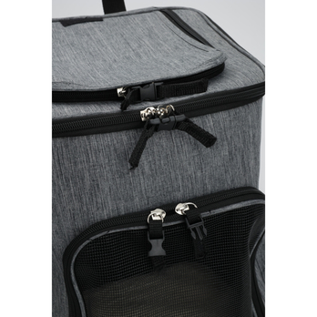 Batoh na zvieratá TRAVEL sivá 6