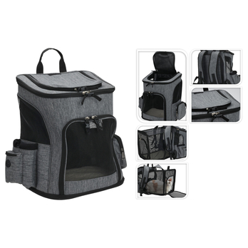 Batoh na zvieratá TRAVEL sivá 7