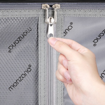 Cestovný kufor TRAVEL čierna, objem 90 l 8