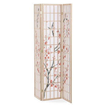 Paraván TREE biela/smrek 2