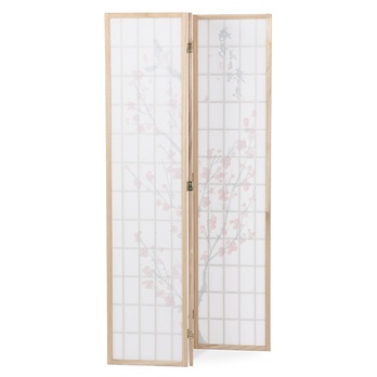 Paraván TREE biela/smrek 6