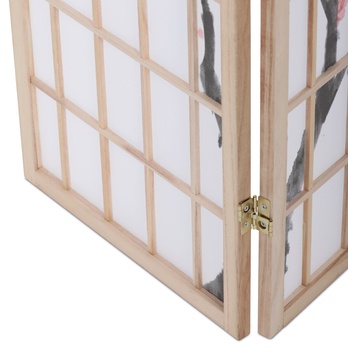 Paraván TREE biela/smrek 9