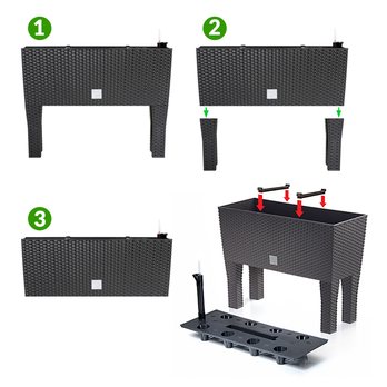 Kvetináč TRELL 4 antracitová 3