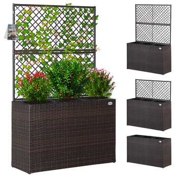 Kvetináč TRELL hnedá 2