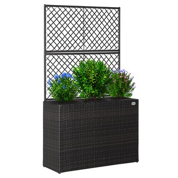 Kvetináč TRELL hnedá 3