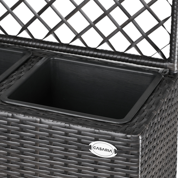 Kvetináč TRELL hnedá 6