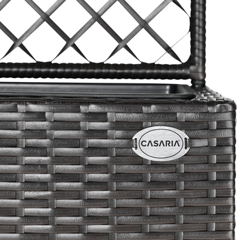 Kvetináč TRELL hnedá 7