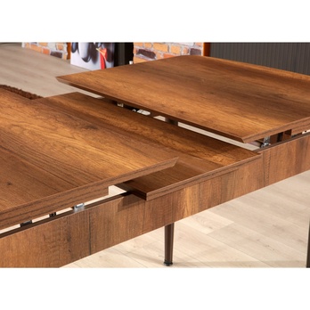 Jedálenský stôl TREND hnedá/orech 1