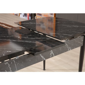 Jedálenský stôl TREND čierna 1