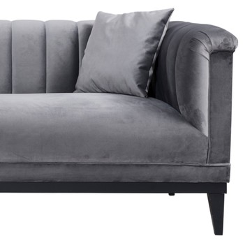 Pohovka TRENDY tmavosivá, šírka 190 cm 2