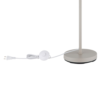 Stojacia lampa TRENT piesková/biela 4