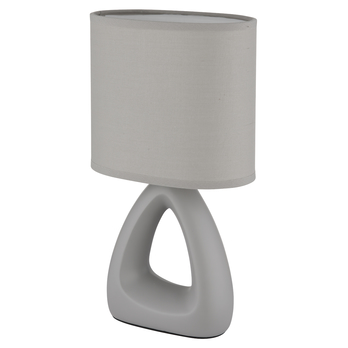 Stolná lampa TRIANGLE sivá 2