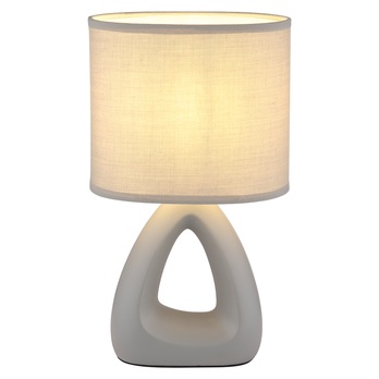 Stolná lampa TRIANGLE sivá 3
