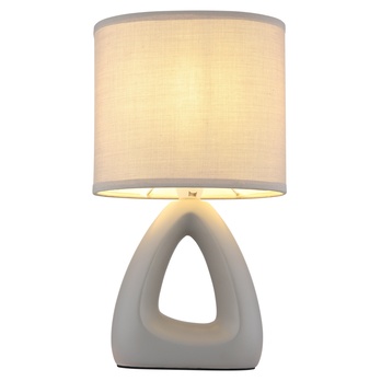 Stolná lampa TRIANGLE sivá 4