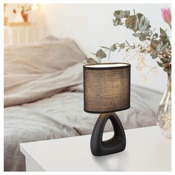 Stolná lampa TRIANGLE čierna 1