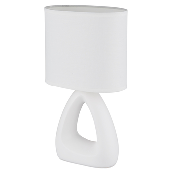 Stolná lampa TRIANGLE biela 2