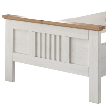 Posteľ TRIENT borovica andersen/dub artisan, 100x200 cm 2