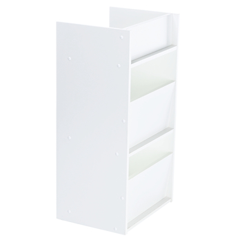 Regál na prepravky TRIER 1 biela 4