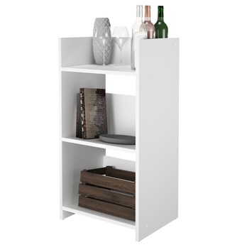 Regál na prepravky TRIER 1 biela 1