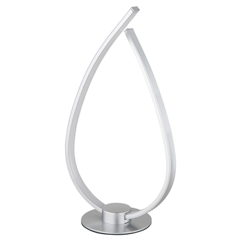 Stolná lampa TRINA strieborná 2