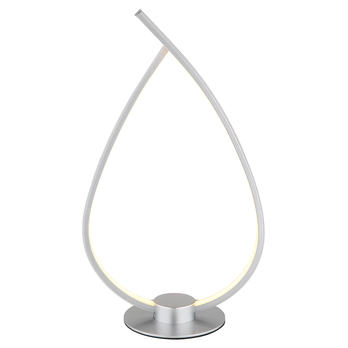 Stolná lampa TRINA strieborná 3
