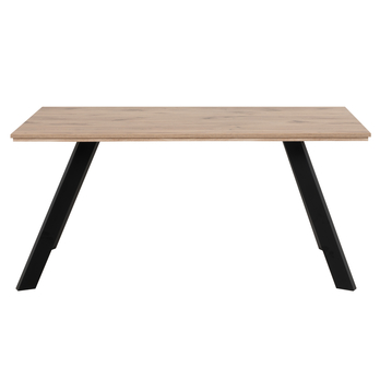 Jedálenský stôl TRIPOLI dub artisan/čierna 2