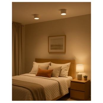 Stropné svietidlo TRIXLINE biela 1