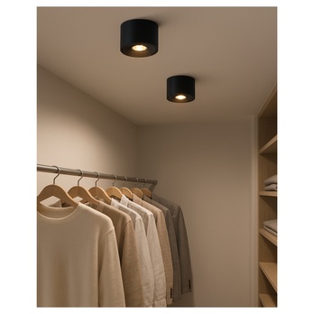 Stropné svietidlo TRIXLINE čierna 1